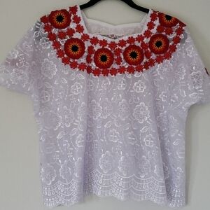 Beautiful Handmade Top Embroided New🌿